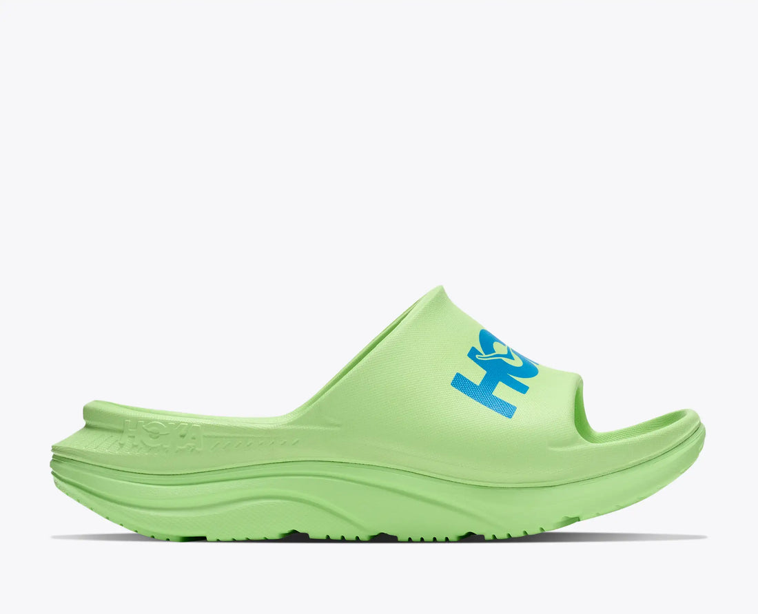 Ora Athletic Slide coloris Tart Apple / Skyward Blue, vue 1