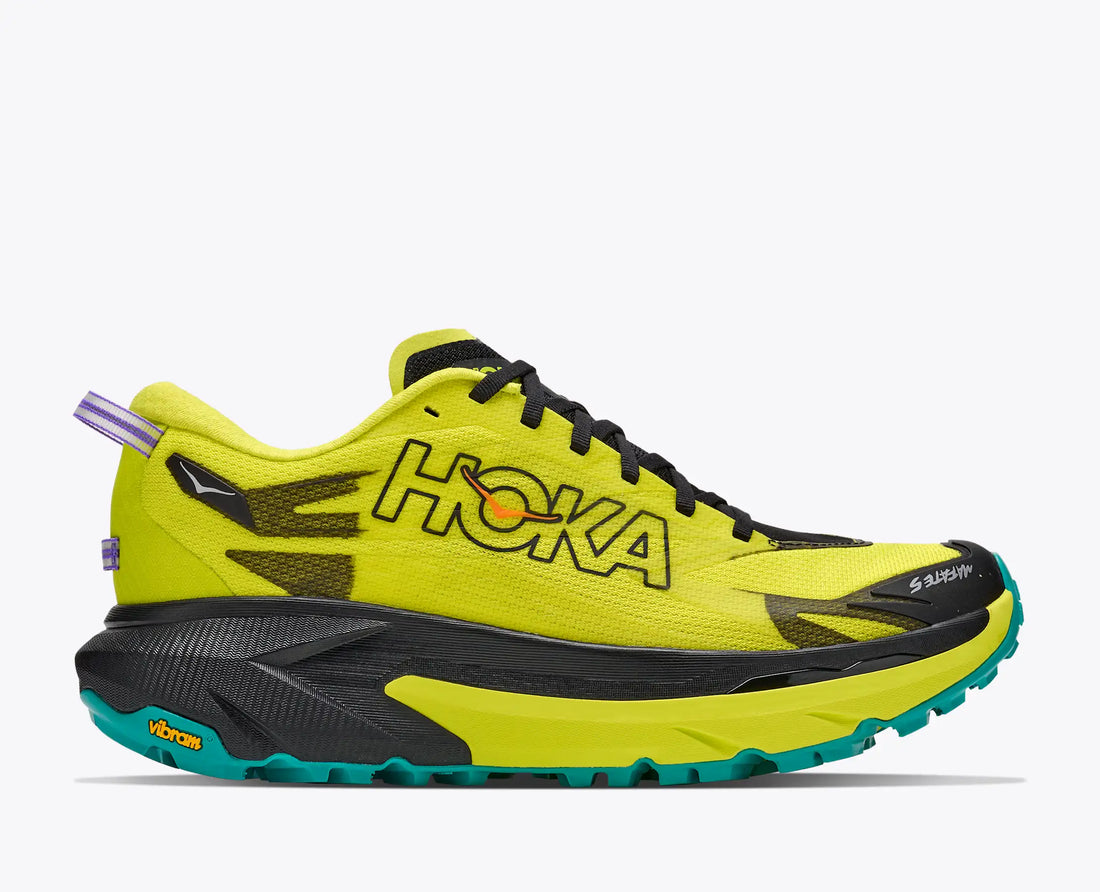 Mafate 5 coloris Black / Hoka Citrus, vue 1