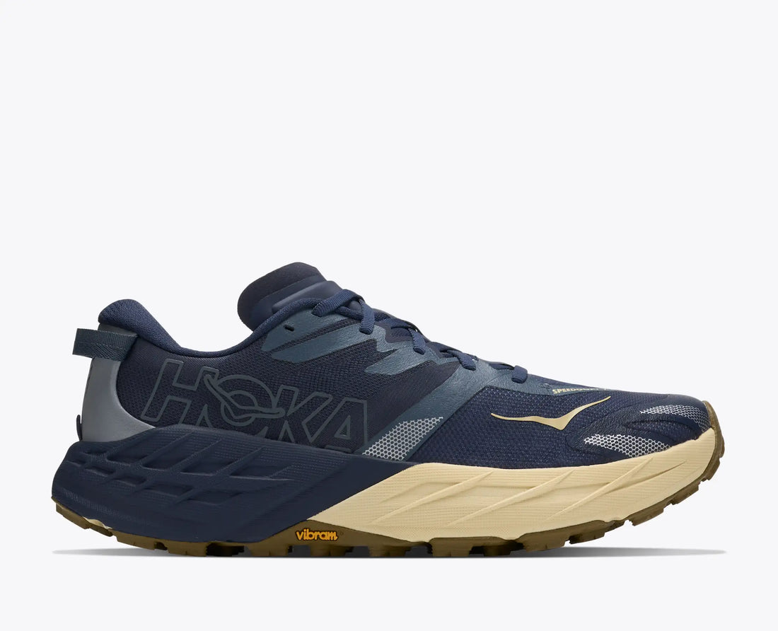 Speedgoat 7 coloris Varsity Navy / Barley Flour, vue 1