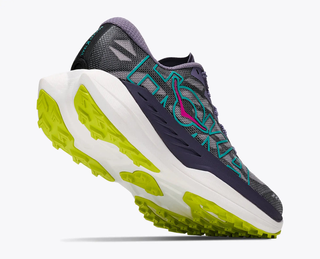 Rocket X Trail coloris Purple Fog / Hoka Citrus, vue 4