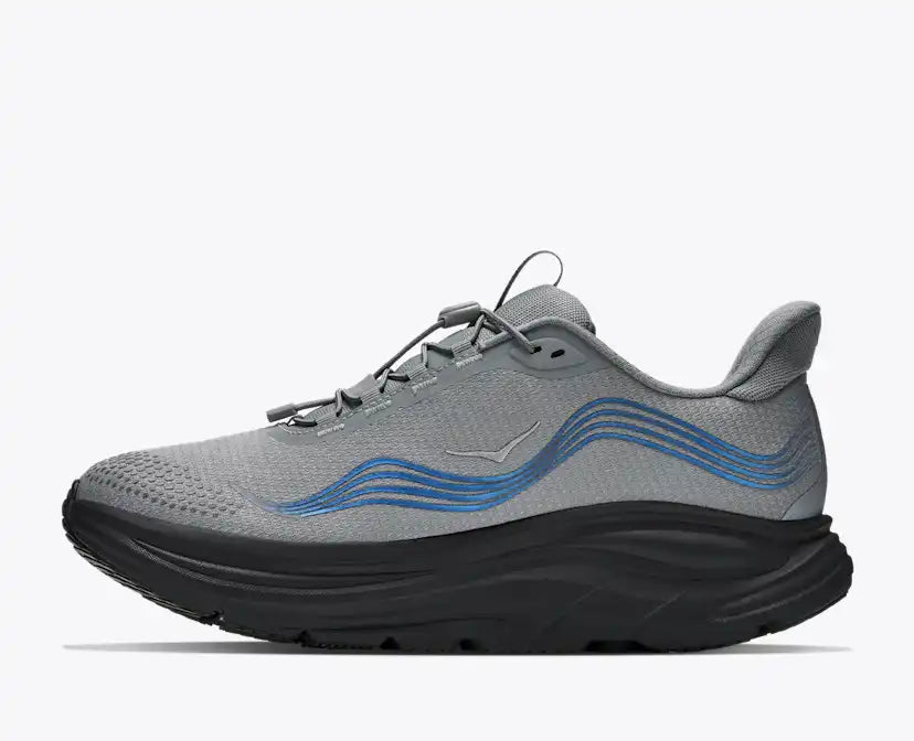 Clifton 11 GORE-TEX® coloris Galactic Grey / Virtual Blue, vue 8