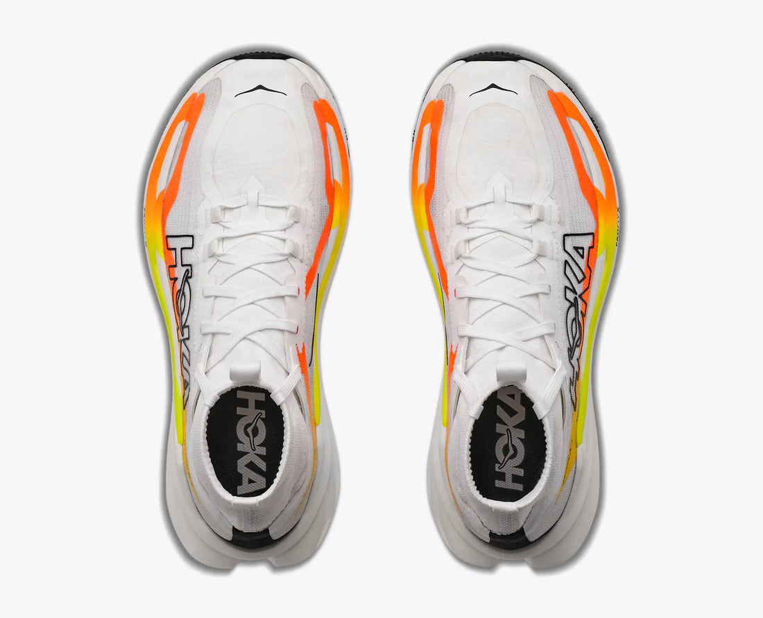 Tecton X 4 coloris Frost / Neon Tangerine, vue 2