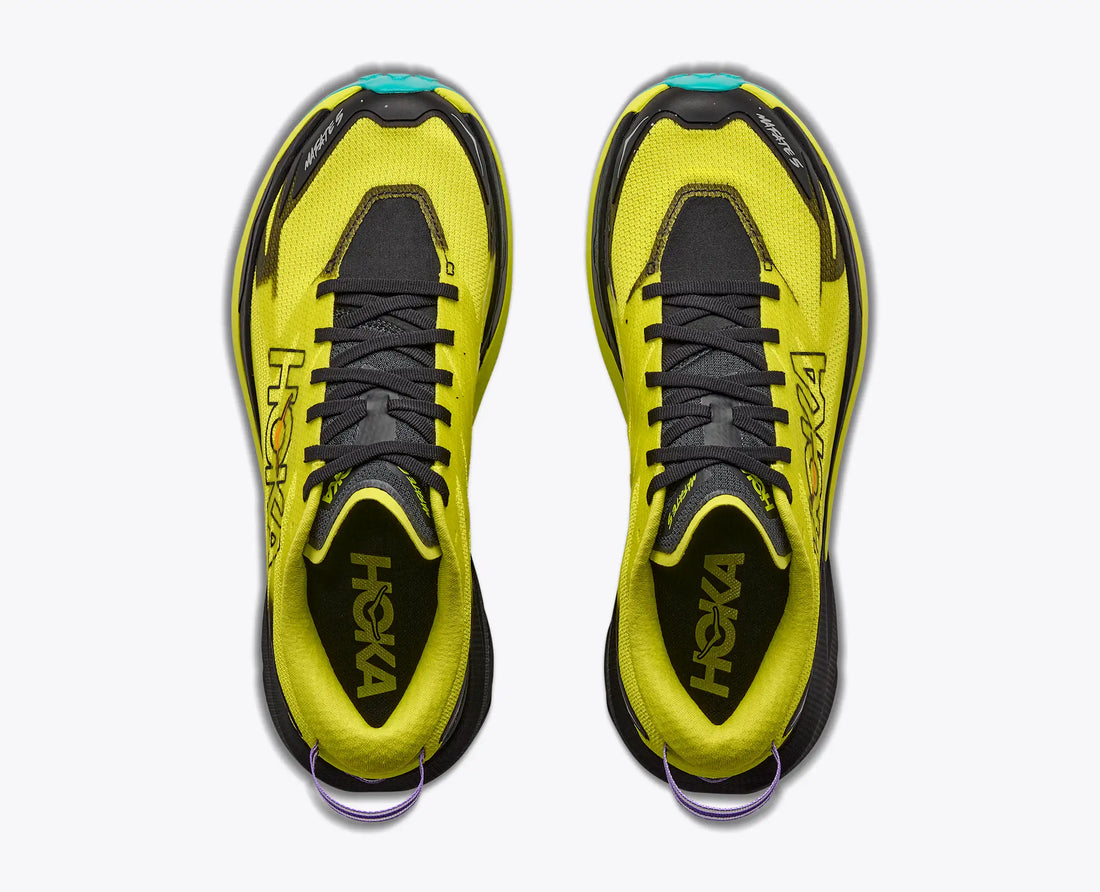 Mafate 5 coloris Black / Hoka Citrus, vue 2