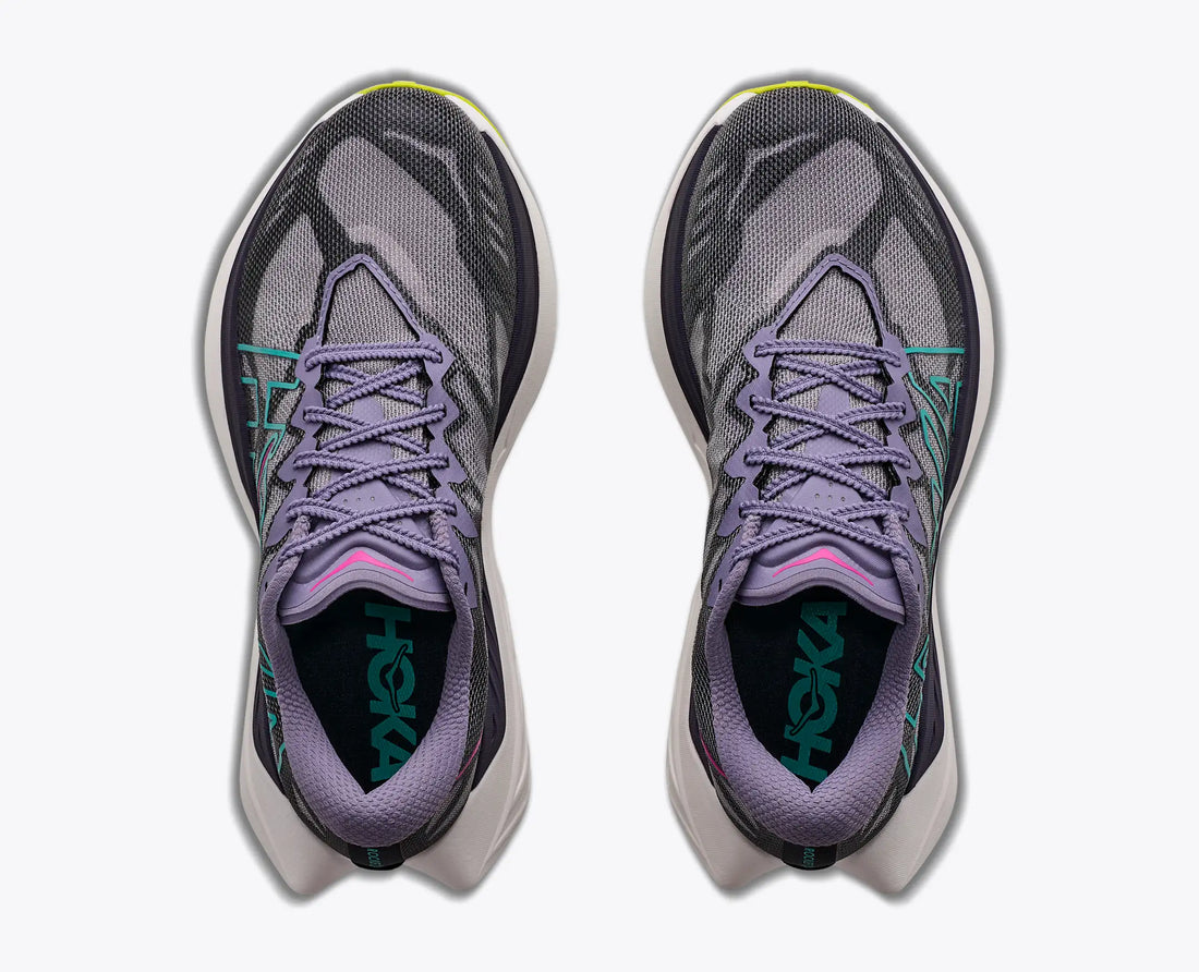 Rocket X Trail coloris Purple Fog / Hoka Citrus, vue 2